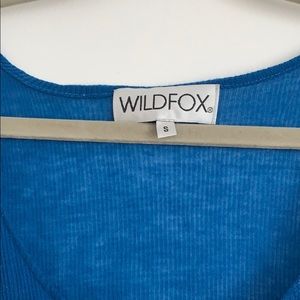 Wildfox Tops - WILDFOX “i need a nap” blue graphic tank Wildfox Tops - WILDFOX “i need a nap” blue graphic tank